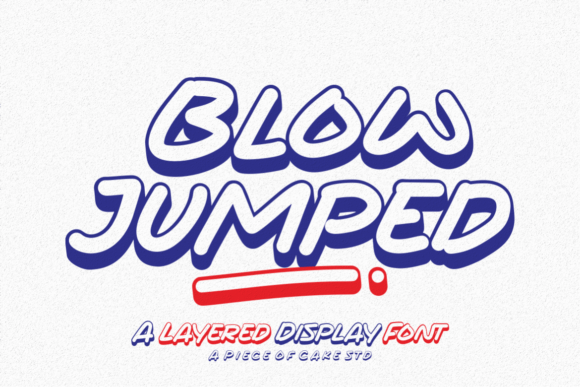 Blow Jumped: A Versatile Layered Display Font for Modern Design