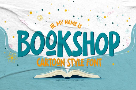 Bookshop: Elevating Creative Projects with Playful Typography