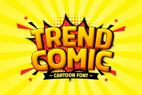 Boost Designs with Trend Comic Font