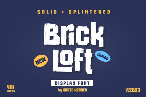Brick Loft: Mastering the Art of Distorted Typography in Modern Design