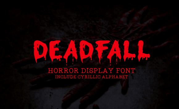 Deadfall: Evaluating a Horror Display Font for Design Projects