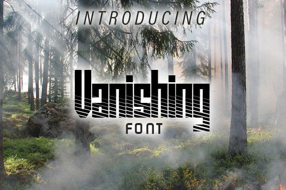 Elevate Your Visual Identity with the Vanishing Typeface
