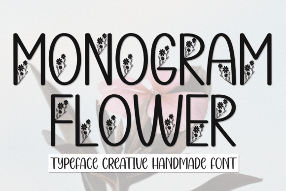 Elevating Visual Identity with the Monogram Flower Display Font