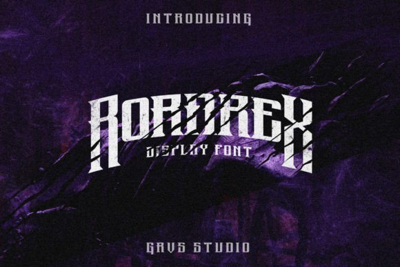 Grvs Rorarex: The Ultimate Font for Sport & Esport Logos