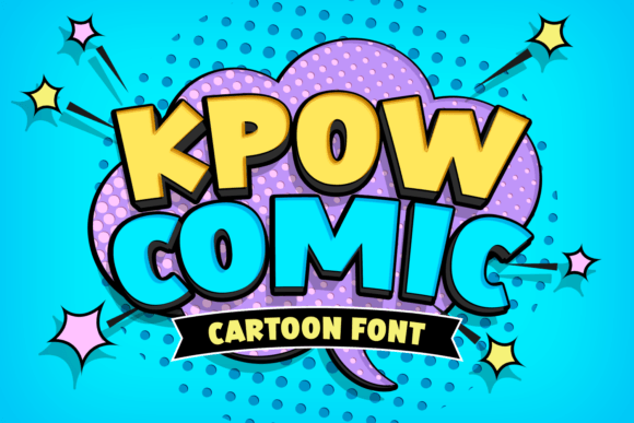 Kpow Comic: Bold Typography for Impactful Design