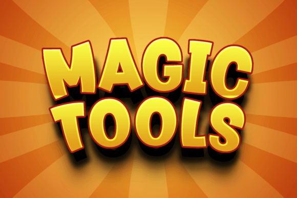 Magic Tools: Bold Typography for Modern Design