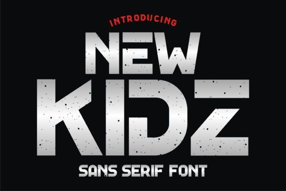New Kidz: Defining the Modern Aesthetic in Bold Typography