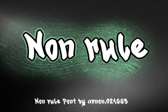 Non Rule: The Modern Display Font Redefining Minimalist Design