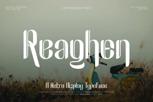 Reaghen - Retro Display: Evaluating a Vintage Typeface for Modern Design Projects