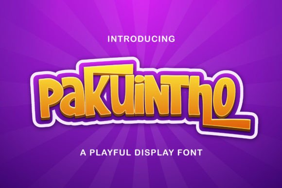 Revitalizing Educational and Creative Projects with the Pakuintho Display Font