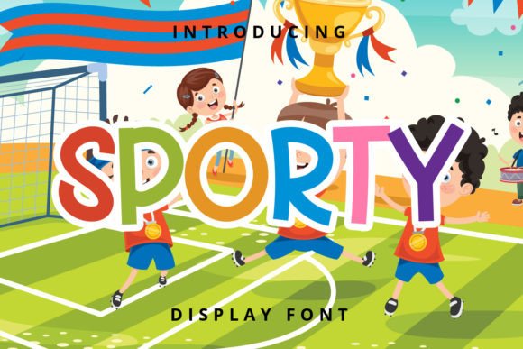 Sporty: Elevating Brand Identity with Playful Typography