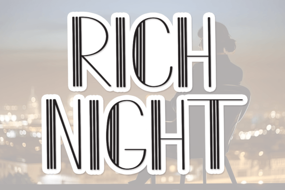 Why Rich Night Is the Cool and Casual Display Font Your Designs Have Been Missing